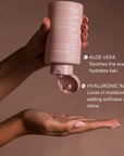 Pineapple & Coconut Shampoo 300ml – Repair & Smoothing with Aloe Vera & Hyaluronic Acid