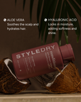 Pineapple & Coconut Conditioner 300ml – Repair & Smoothing with Aloe Vera & Hyaluronic Acid