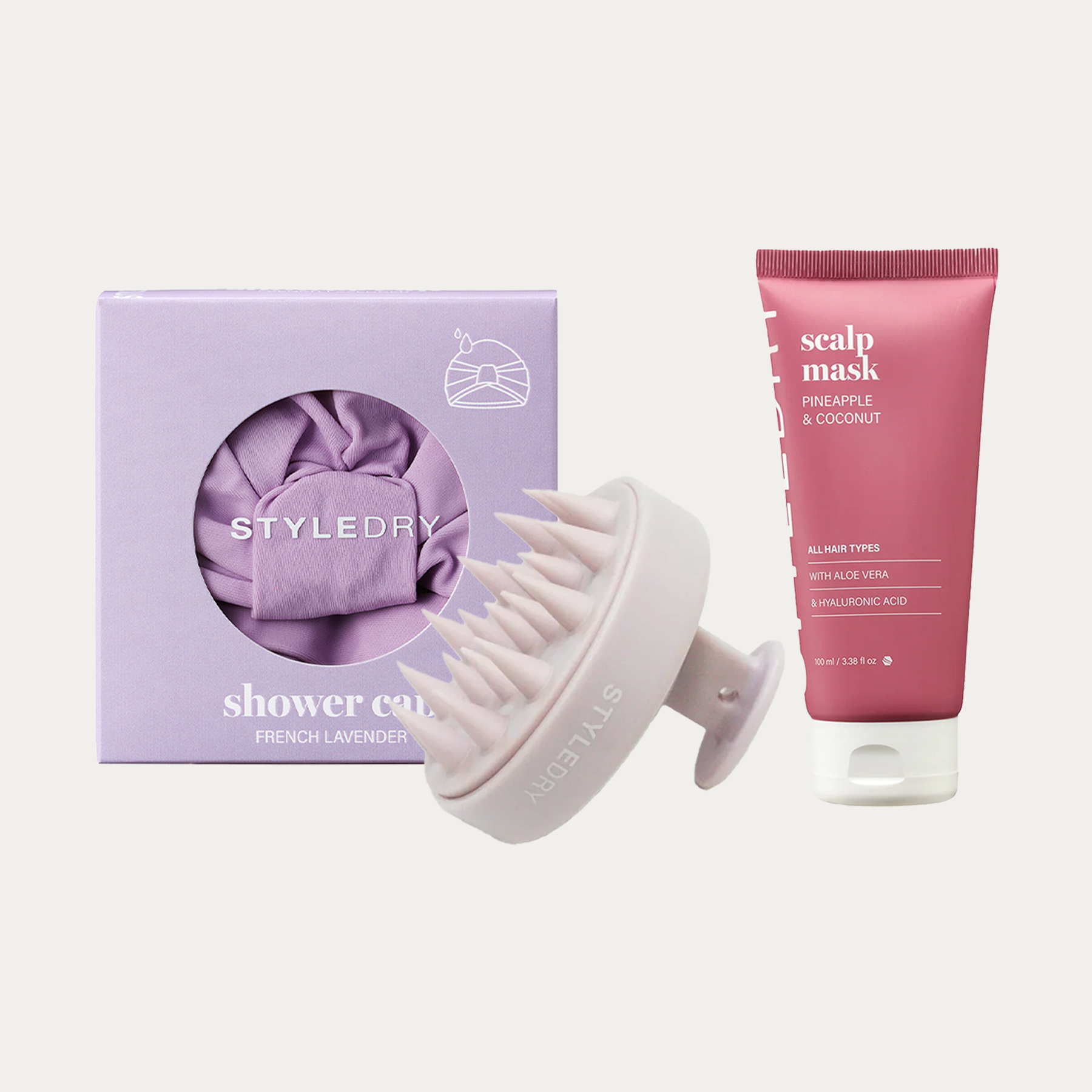 エステ★インディバ★頭皮用★ヘッド★キャパ★フェイス用コード★四角軸 Refreshing Scalp | Scalp Duo | Styledry