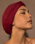 Shower Cap Ruby Red